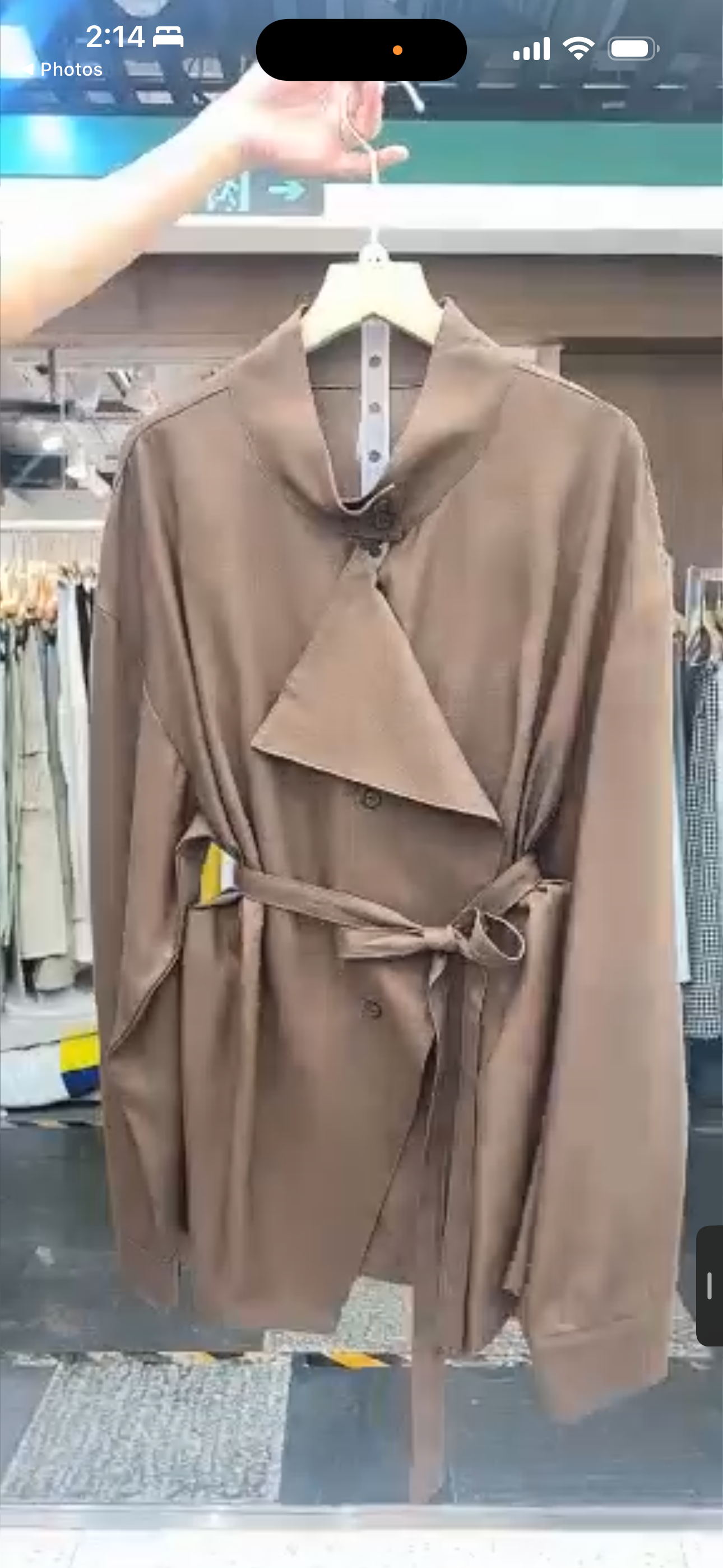 Asymmetrical Belted Shirt - Deconstructed Designer Look