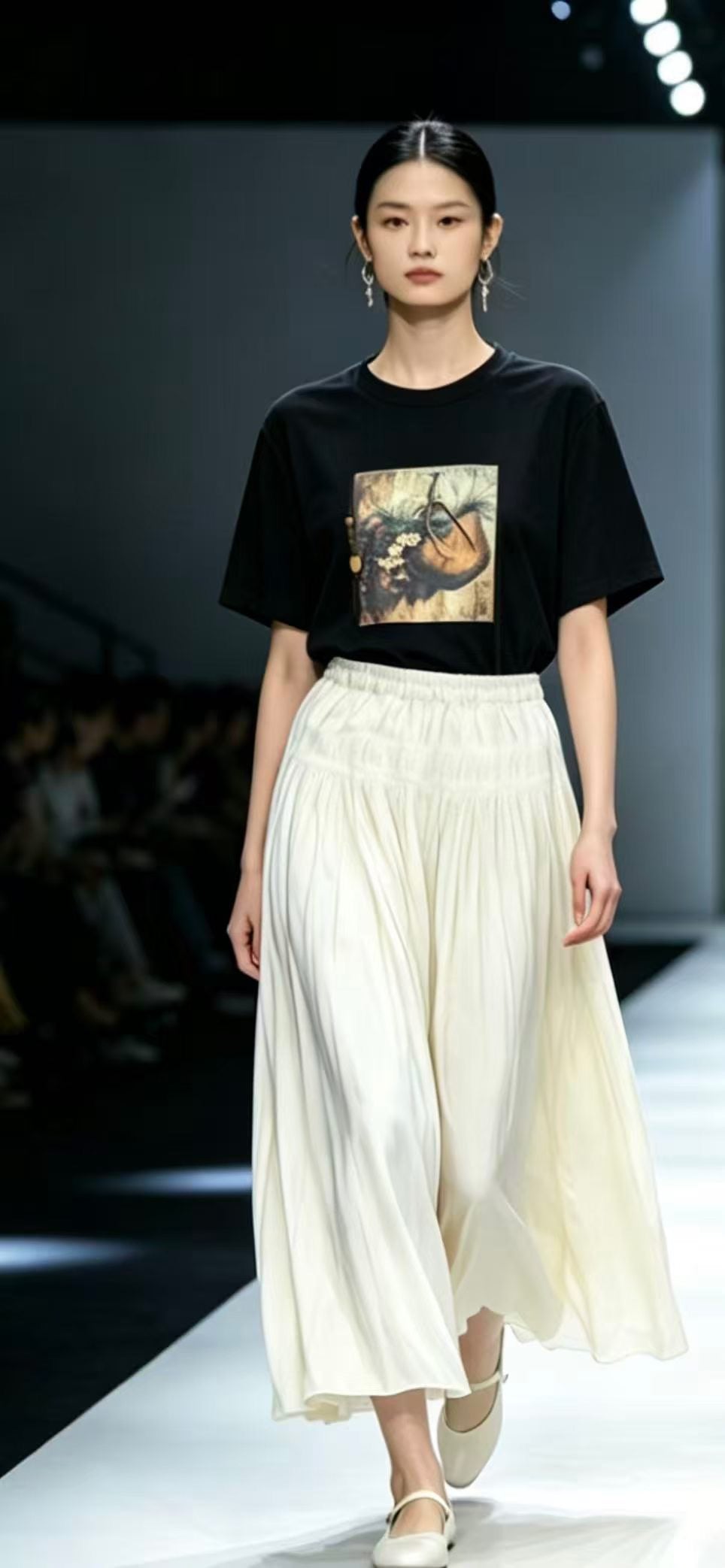 The "Garden Study" Embellished Tee