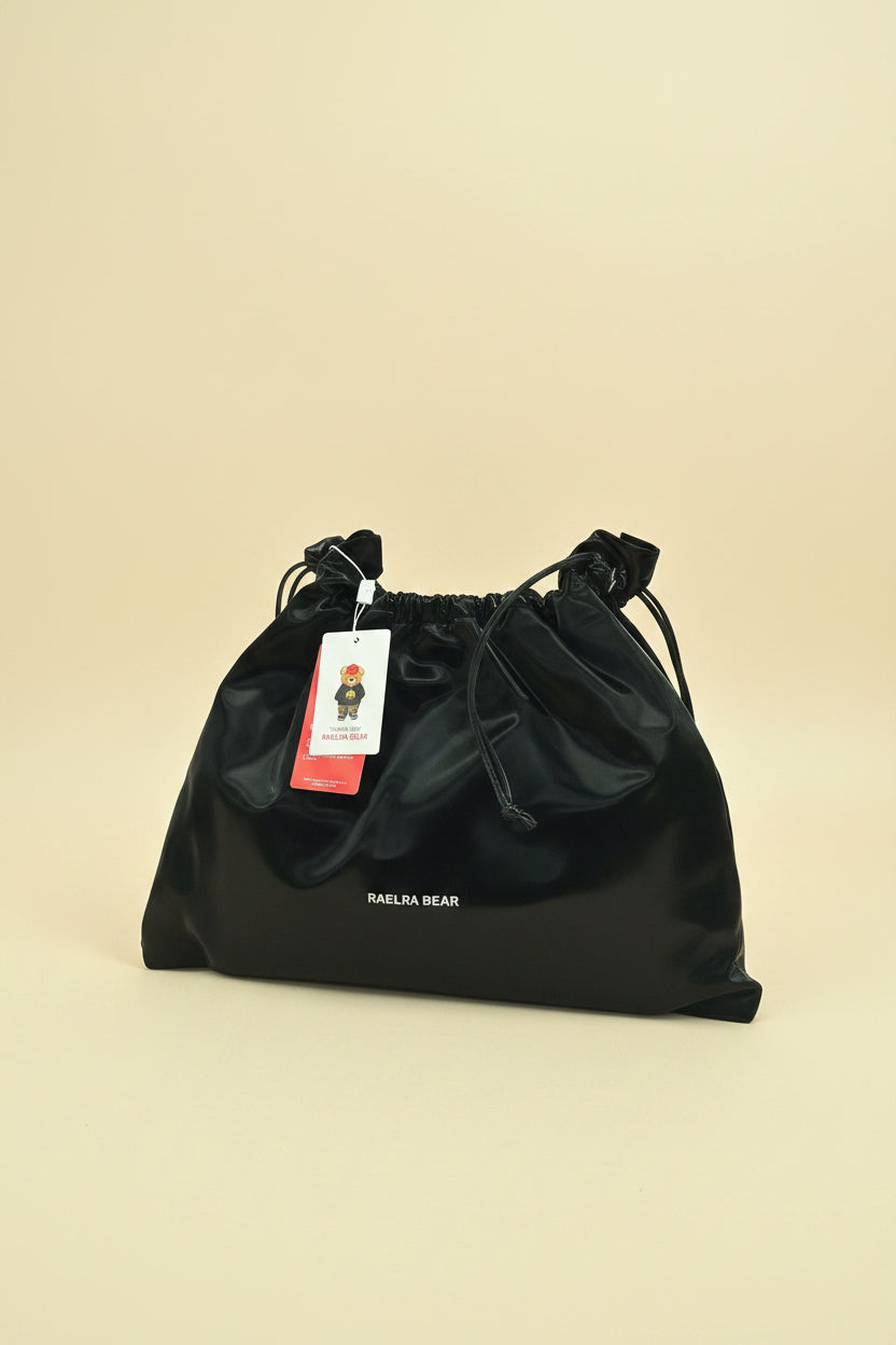 The RAELRA BEAR Patent Cloud Bag - Viral Korean Designer Bag - Comes With BOX!
