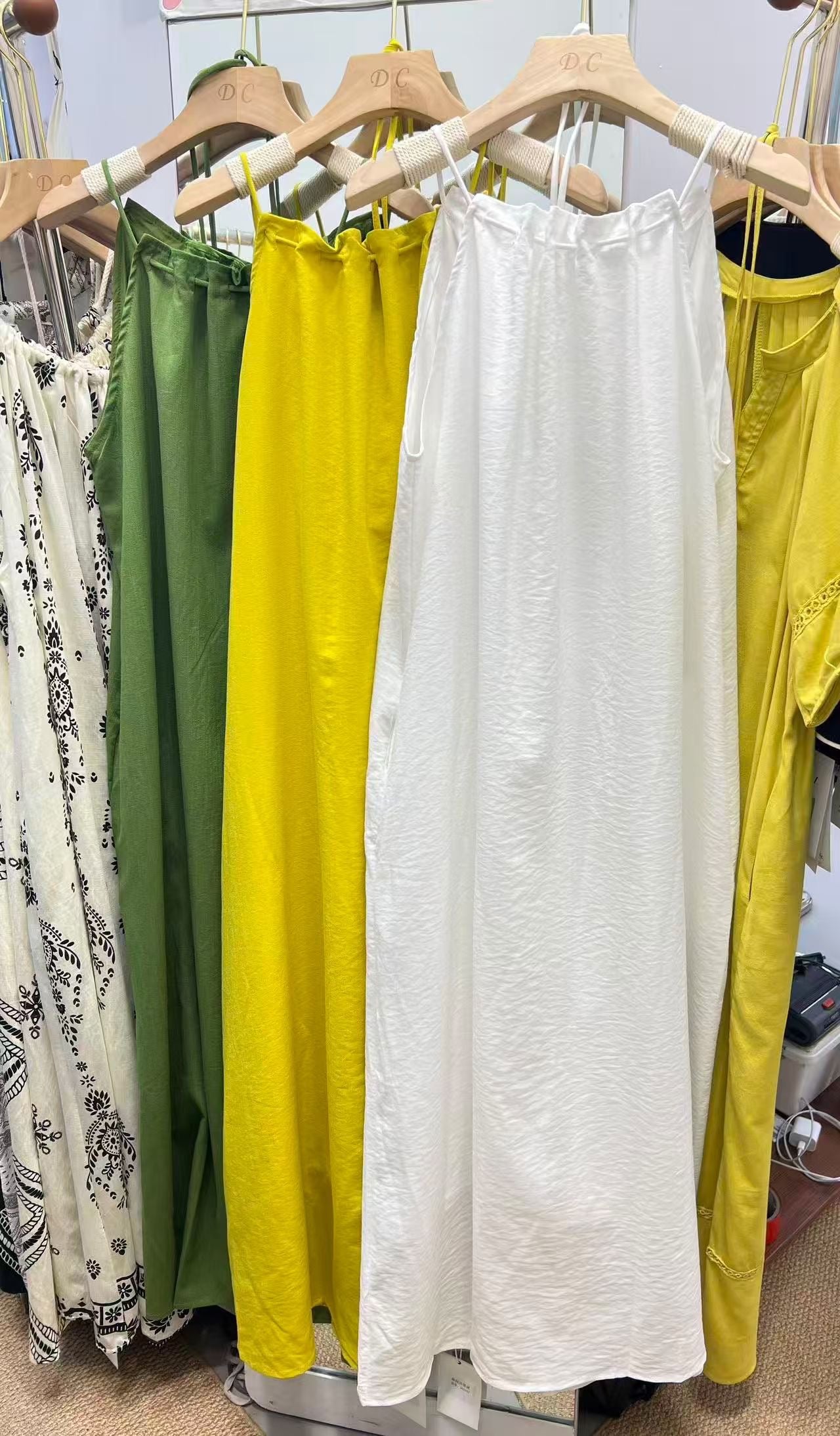 The "Verdant" Halter Maxi Dress