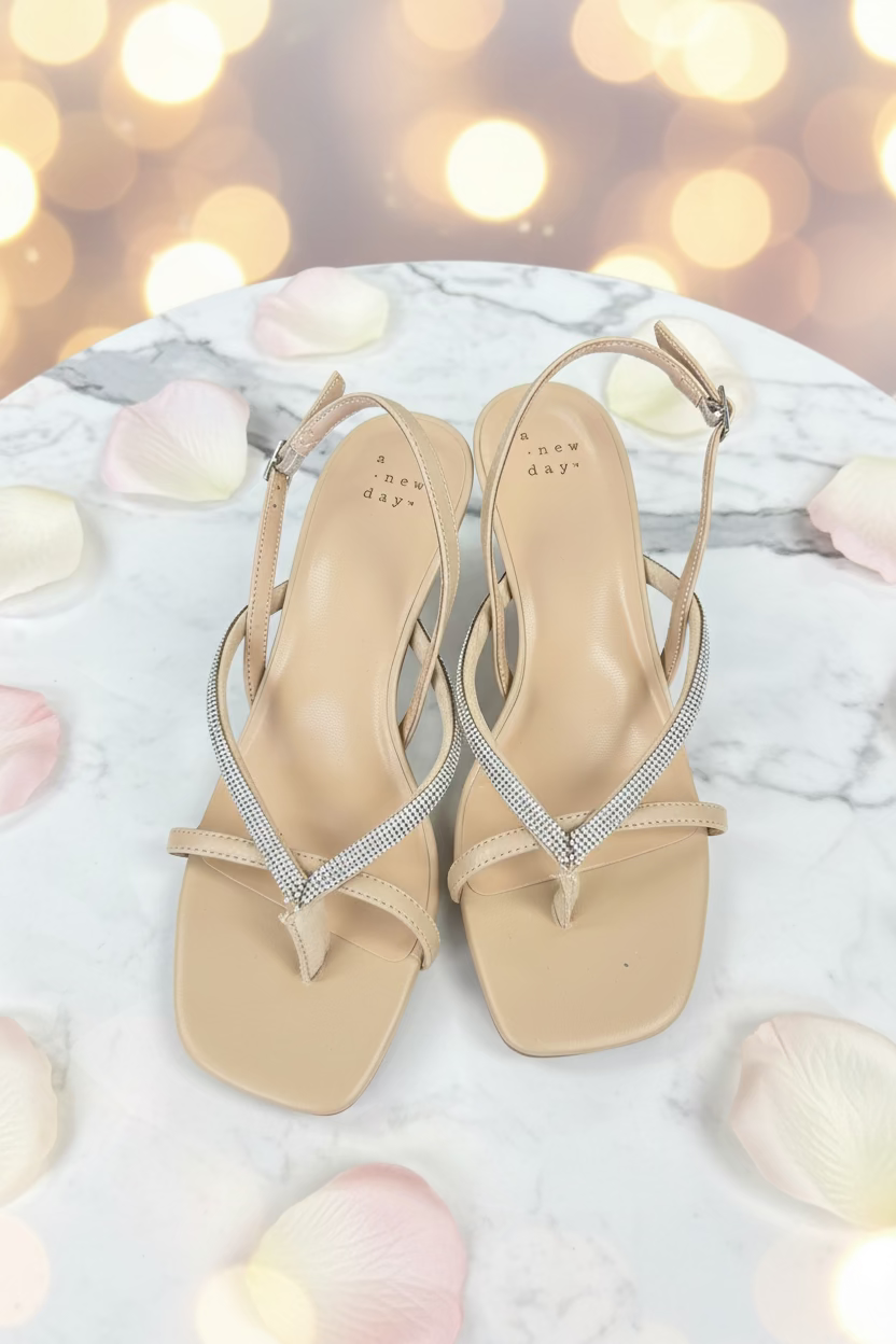 The “Diamond” V-Strap Heel 💎