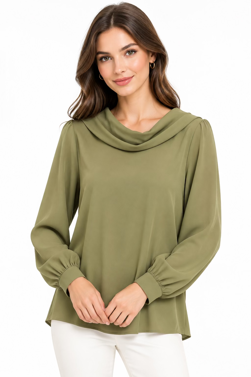 The Old Money Satin Bow Blouse - Quiet Luxury Office Chic