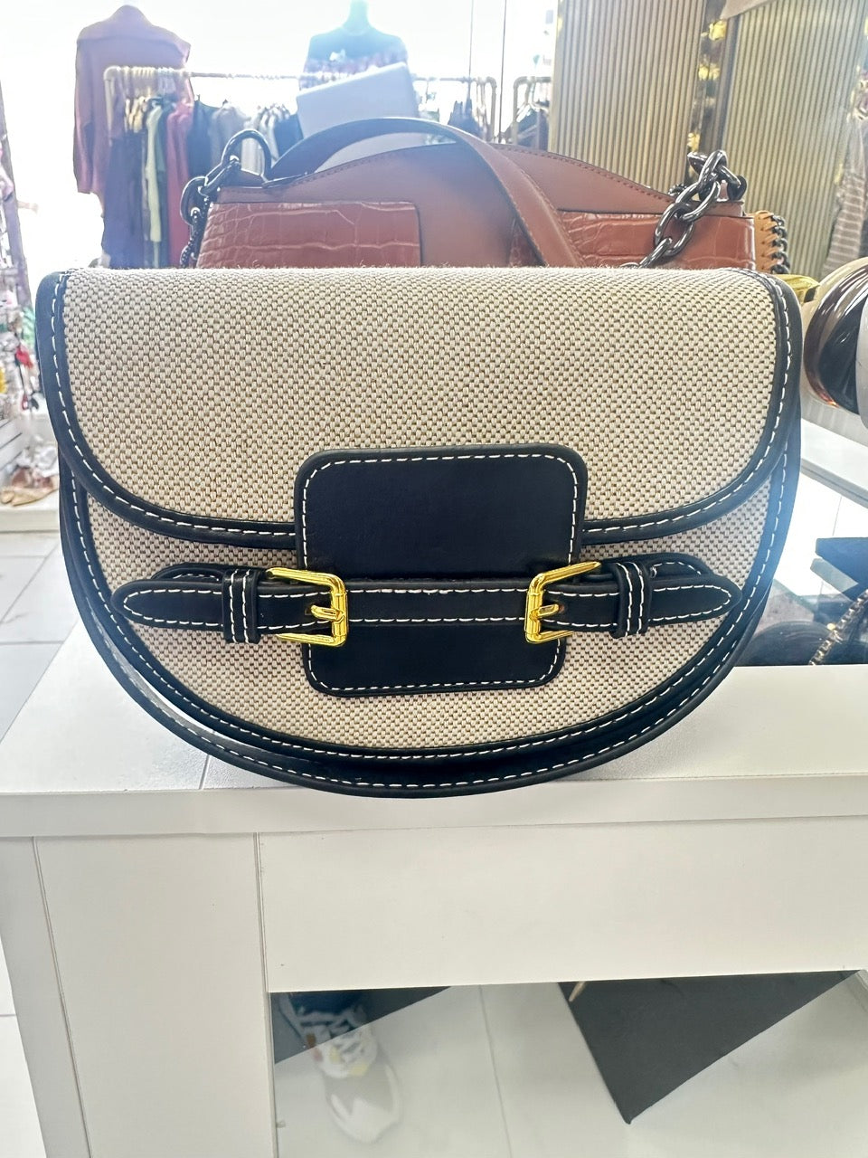 Fashion Clutch front view showing sleek and elegant design