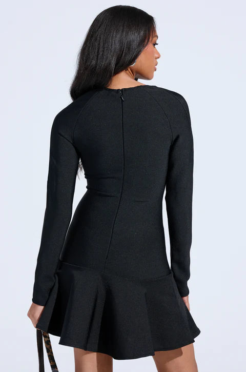 In The Mood Bandage Mini Dress