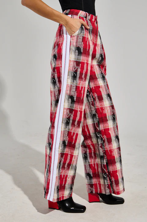 Multi Color Wide Pants