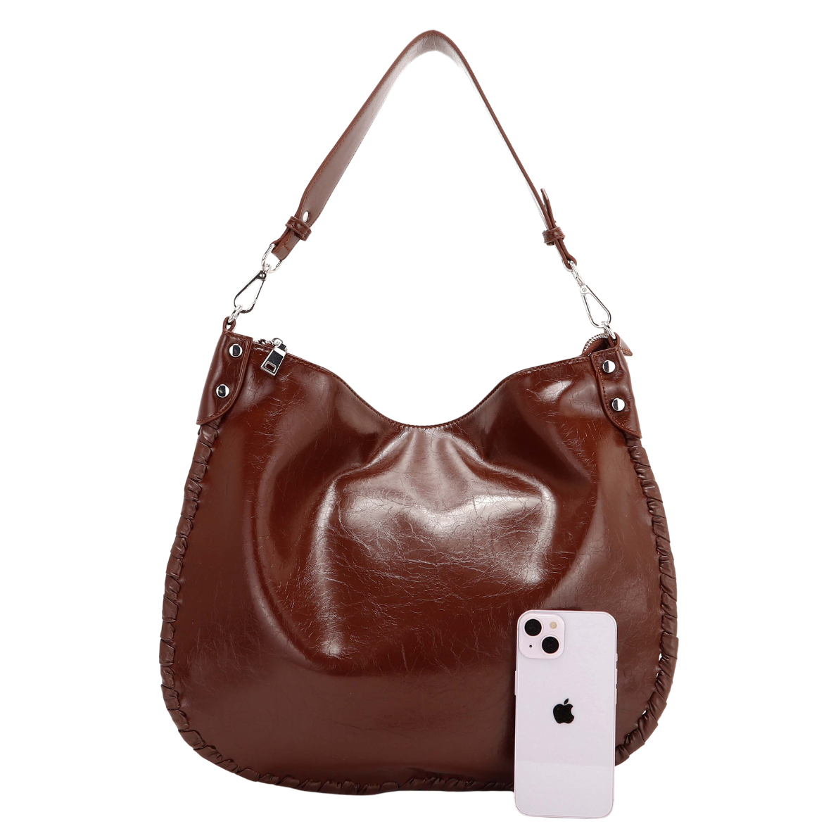 Classic Elegance Shoulder Bag Handbag front view showing elegant design