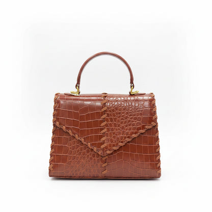 The "Artisan Stitch" Croc Top Handle