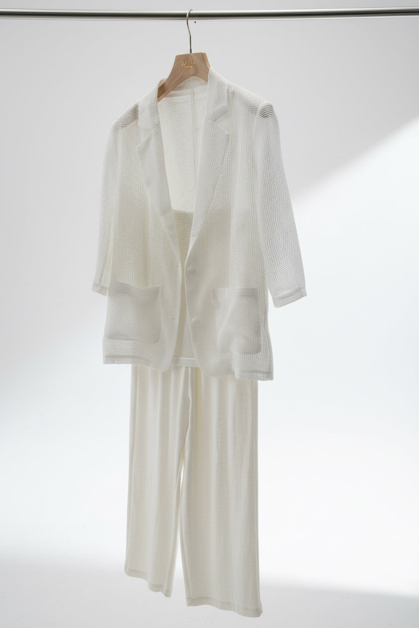 The Mesh Linen Blazer - Old Money Summer Blazer