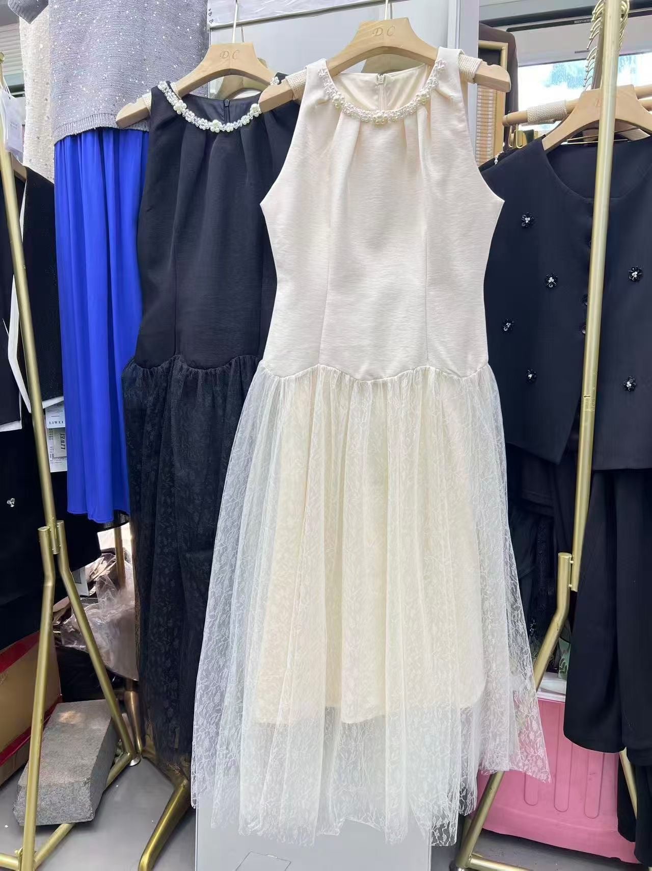 The "Pearl Drop Waist" Gown