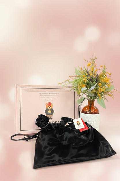 The RAELRA BEAR Patent Cloud Bag - Viral Korean Designer Bag - Comes With BOX!