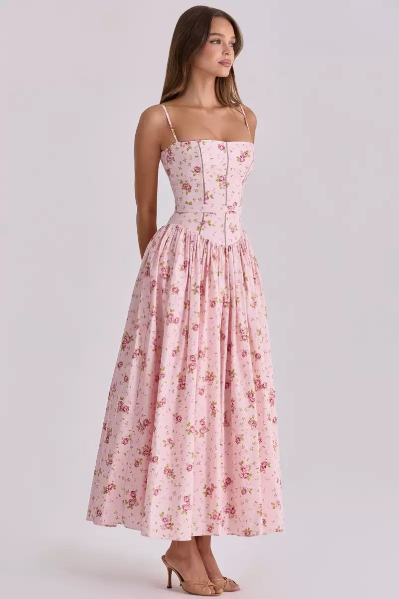 The Enchanted Corset Garden Dress