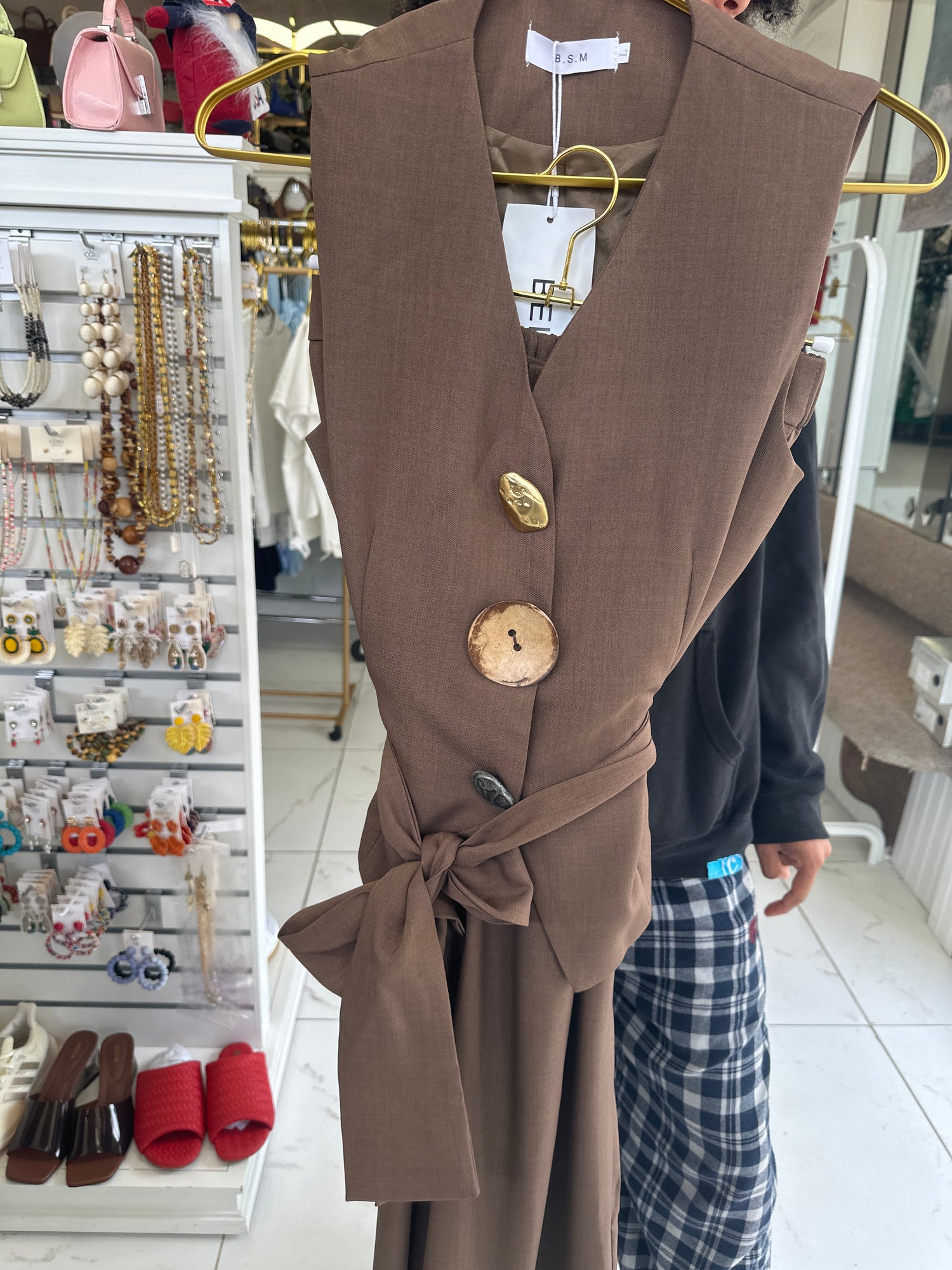 The "Boss Mode" Vest &amp; Wide-Leg Pant Set