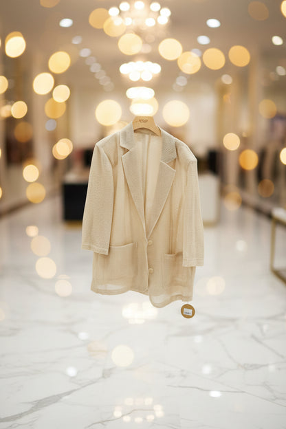 The Mesh Linen Blazer - Old Money Summer Blazer