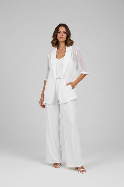 The Mesh Linen Blazer - Old Money Summer Blazer