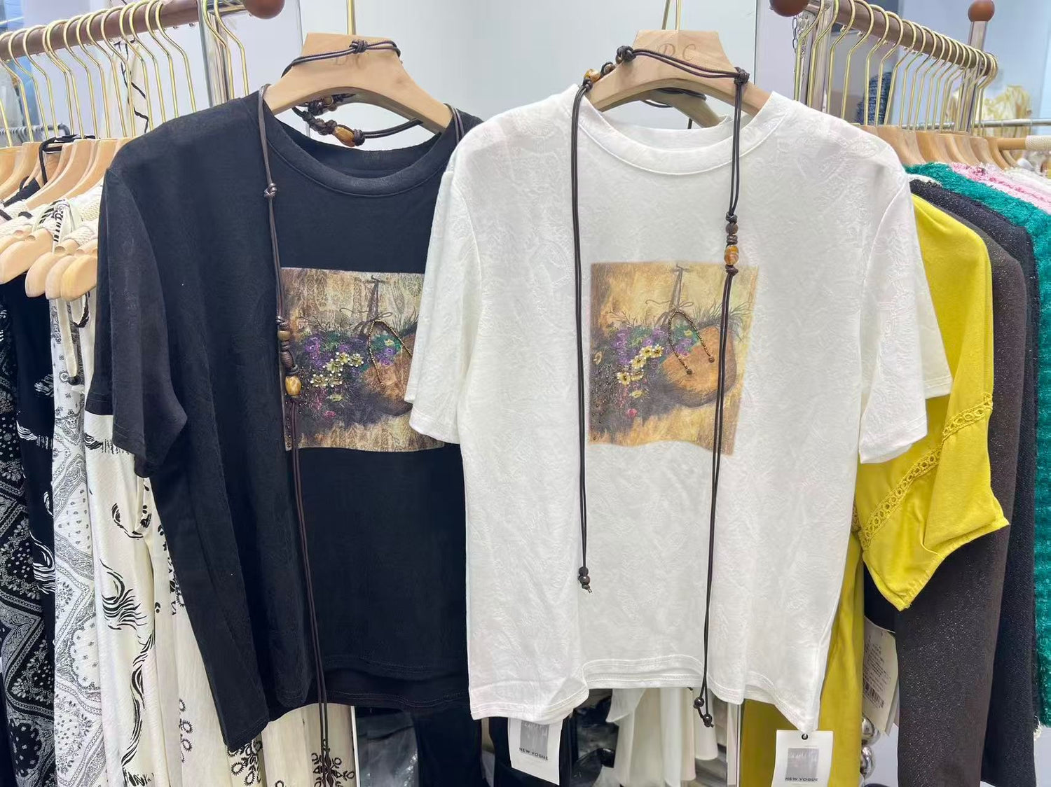 The "Garden Study" Embellished Tee