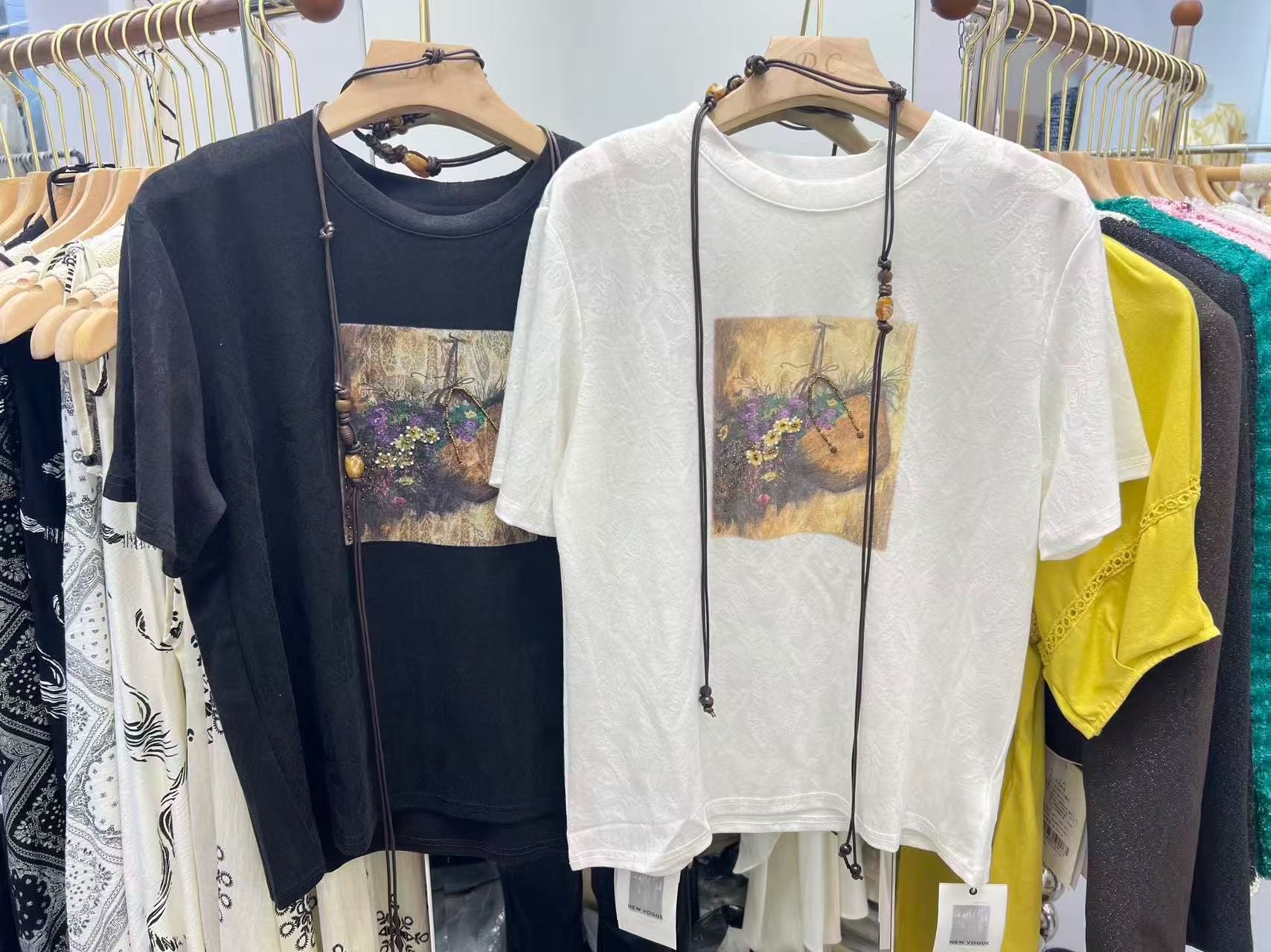 The "Garden Study" Embellished Tee