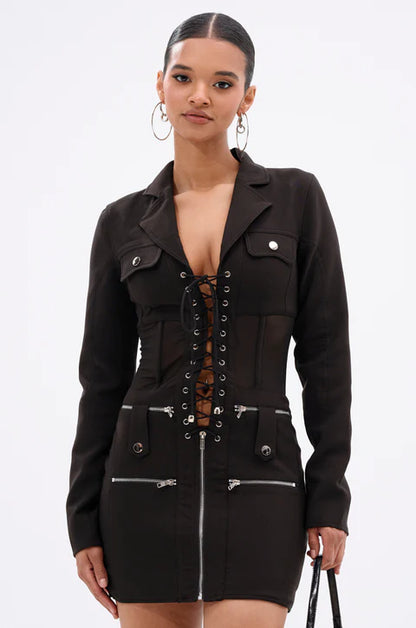A Little Bit of Business Blazer Dress