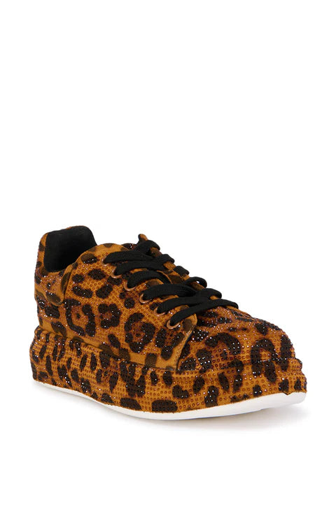 Azalea Wang Keoni Leopard Sneakers