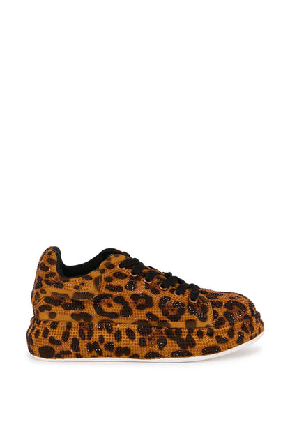 Azalea Wang Keoni Leopard Sneakers