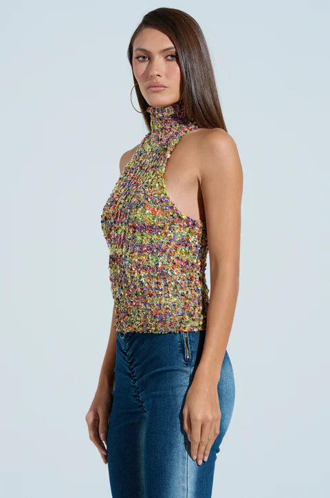 Adore You Mock Neck Tank