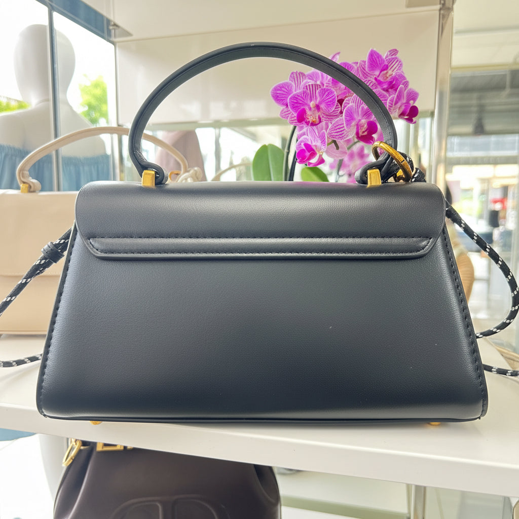 The "Triomphe Charm" Top Handle Satchel