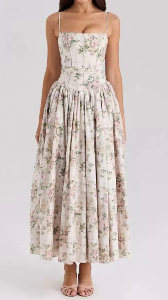 The Enchanted Corset Garden Dress