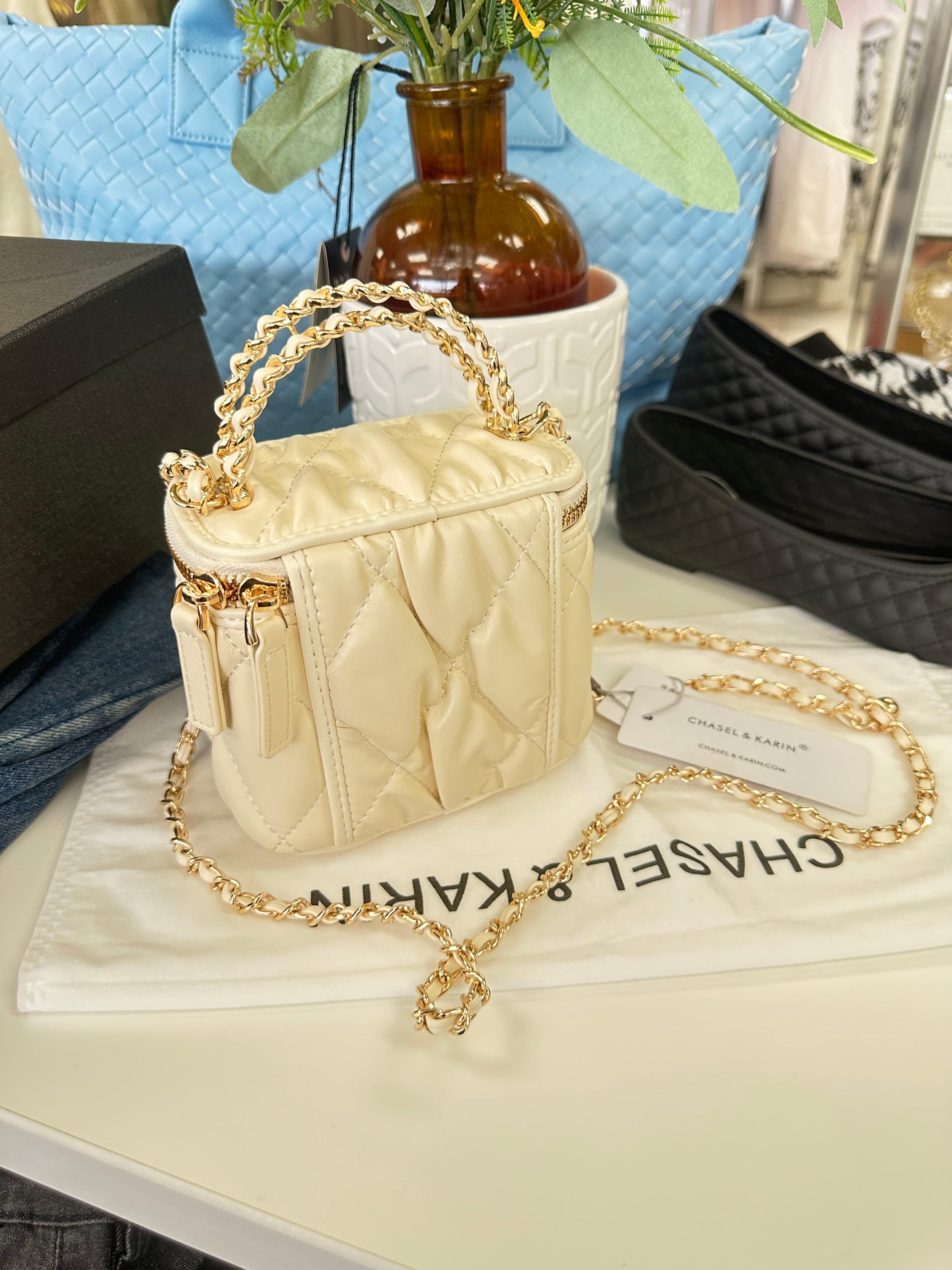The CHASEL &amp; KARIN Luxe Vanity Mini Bag