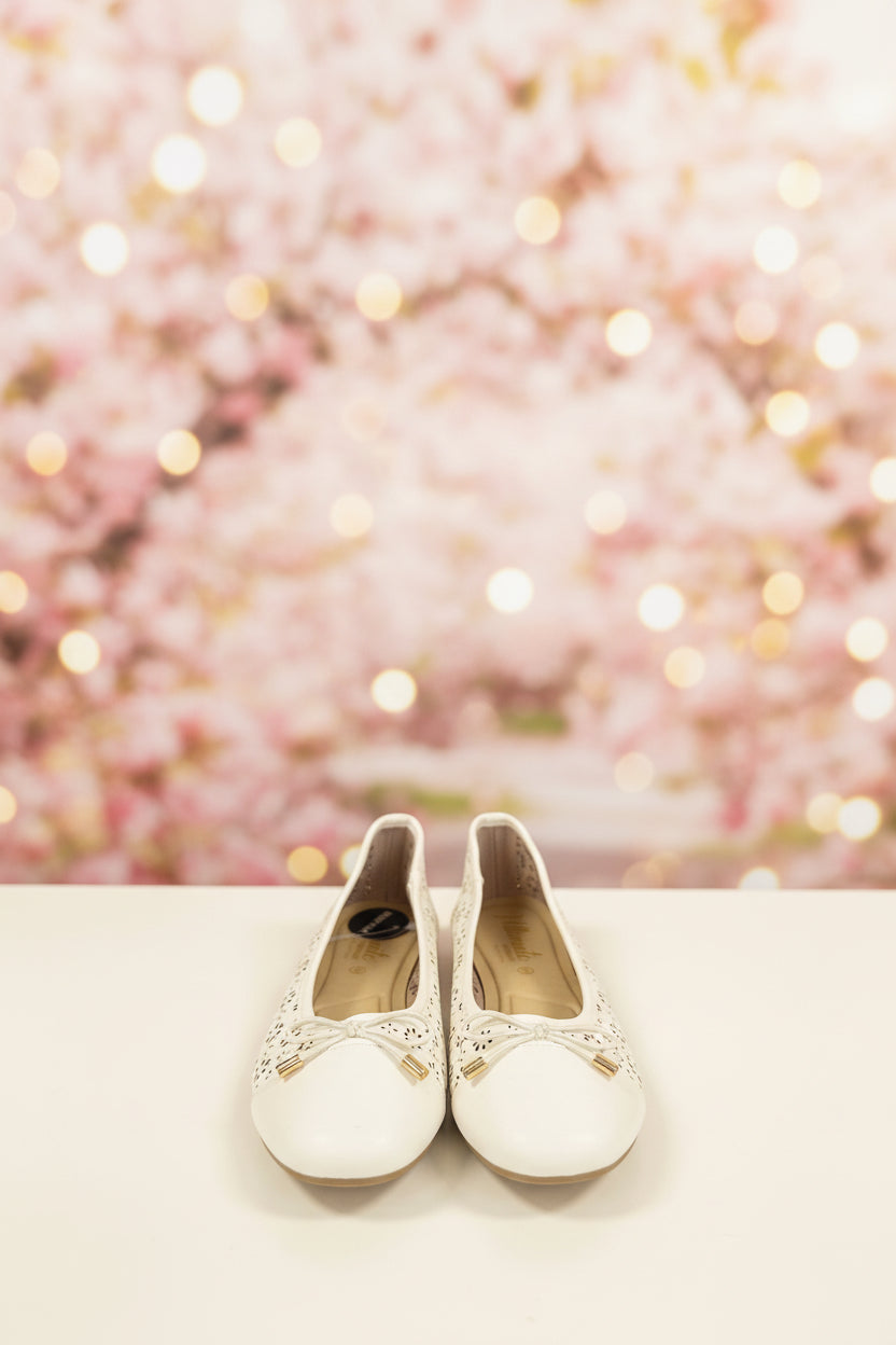 The “Audrey” Cap Toe Ballet Flat