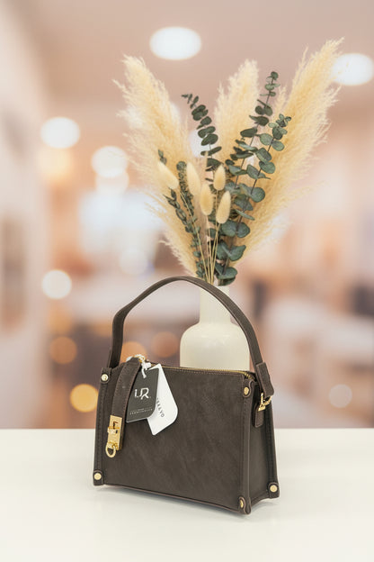 The URBAN Revival Vintage Shoulder Bag - Chocolate Brown