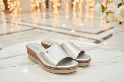 The “Vacay” Platform Wedge Slide