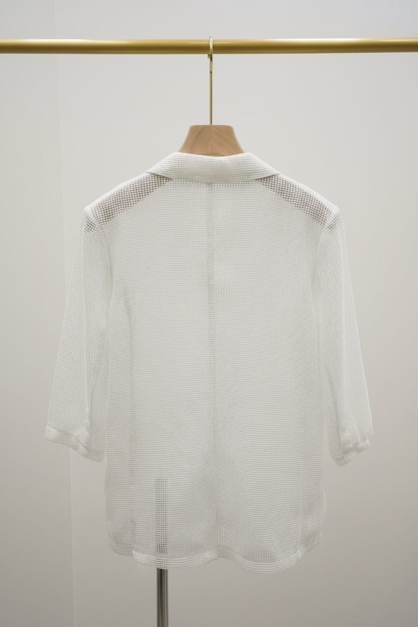 The Mesh Linen Blazer - Old Money Summer Blazer