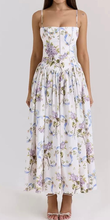 The Enchanted Corset Garden Dress