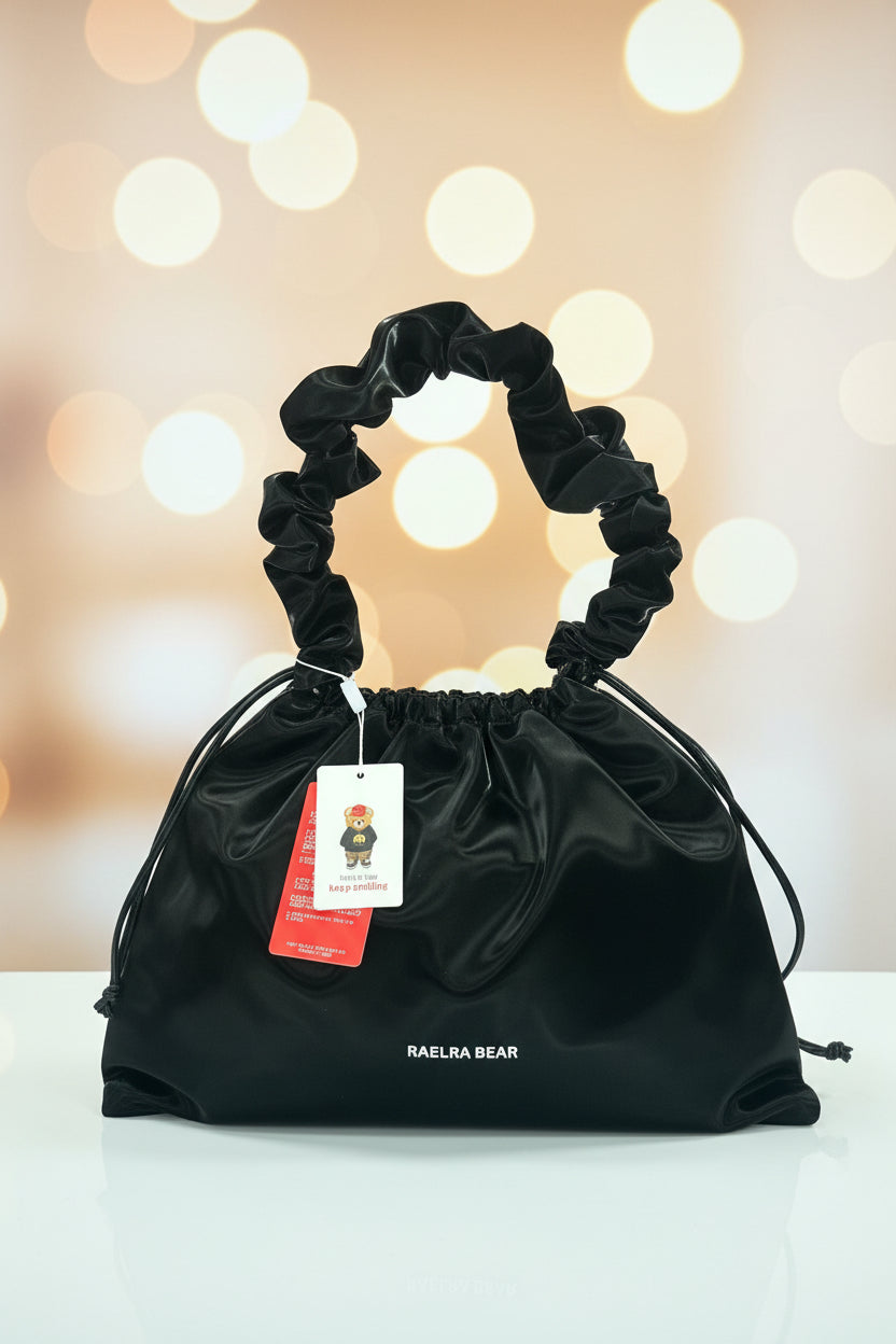 The RAELRA BEAR Patent Cloud Bag - Viral Korean Designer Bag - Comes With BOX!