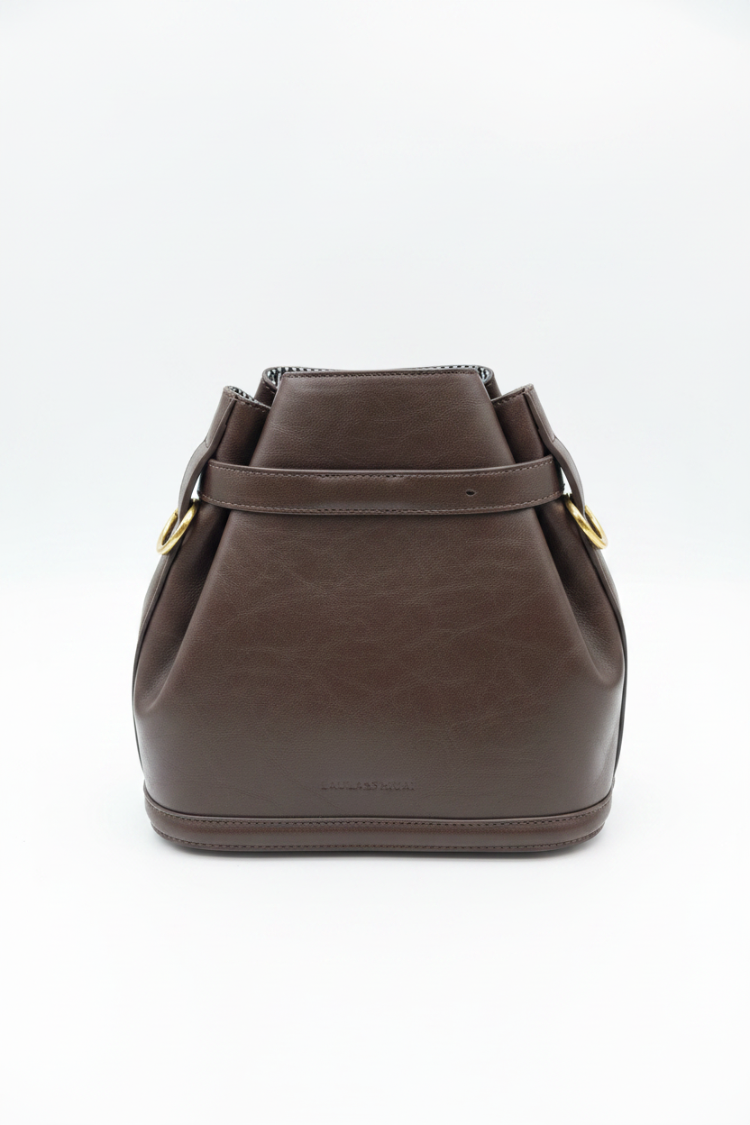The "Heritage Chain" Bucket Bag
