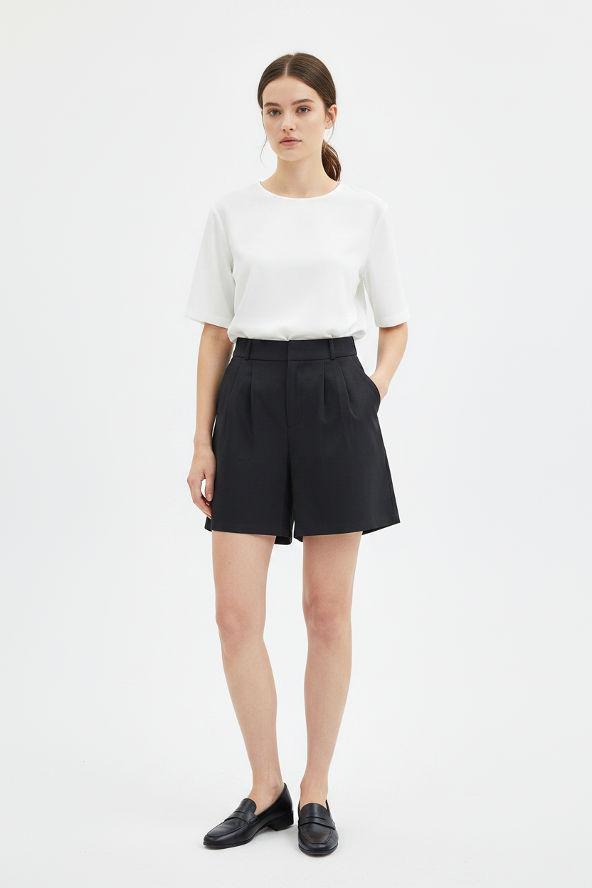 The "Coastal Trouser" Linen Shorts