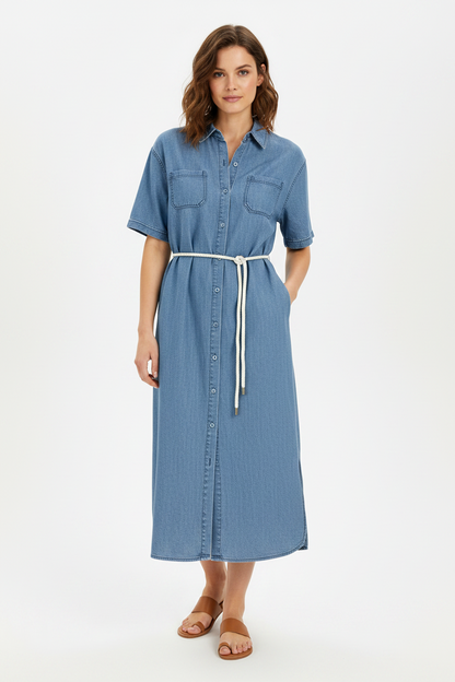 Denim dress