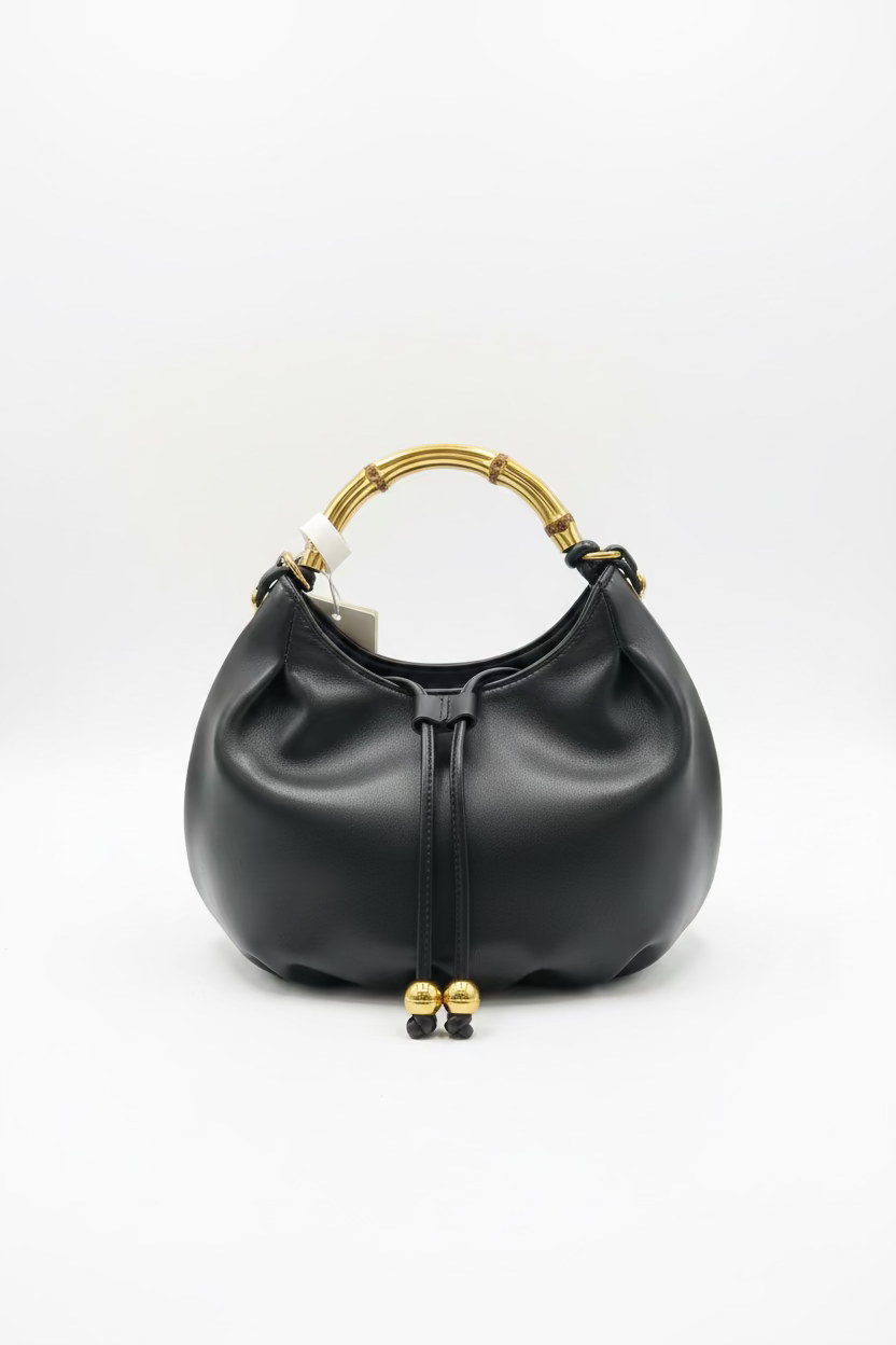 The "Luxe Braid" Metal Handle Hobo
