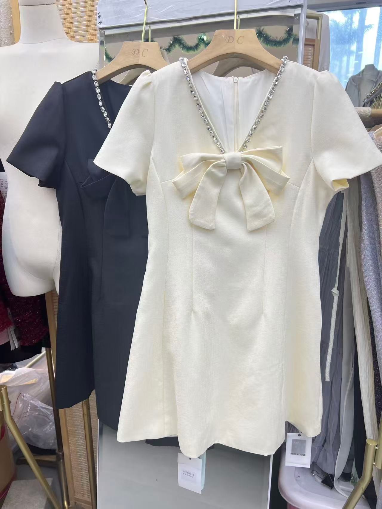 The "Prep Bow" Mini Dress
