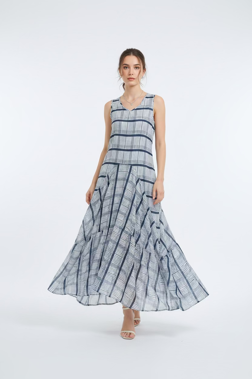 Gauze Maxi Dress
