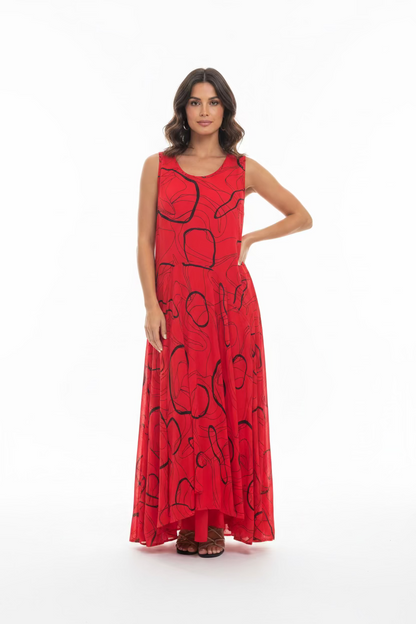 Gauze Maxi Dress