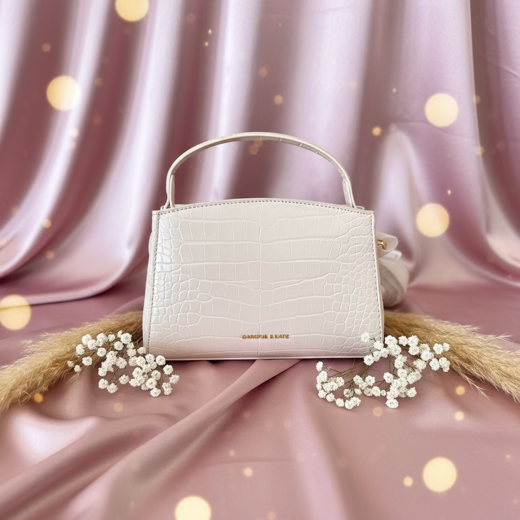 The Careful &amp; Kate Mini Croc Luxe Bag