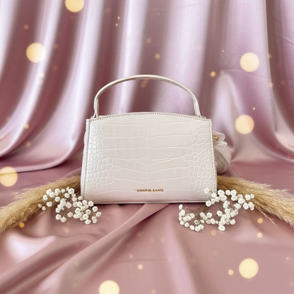 The Careful &amp; Kate Mini Croc Luxe Bag