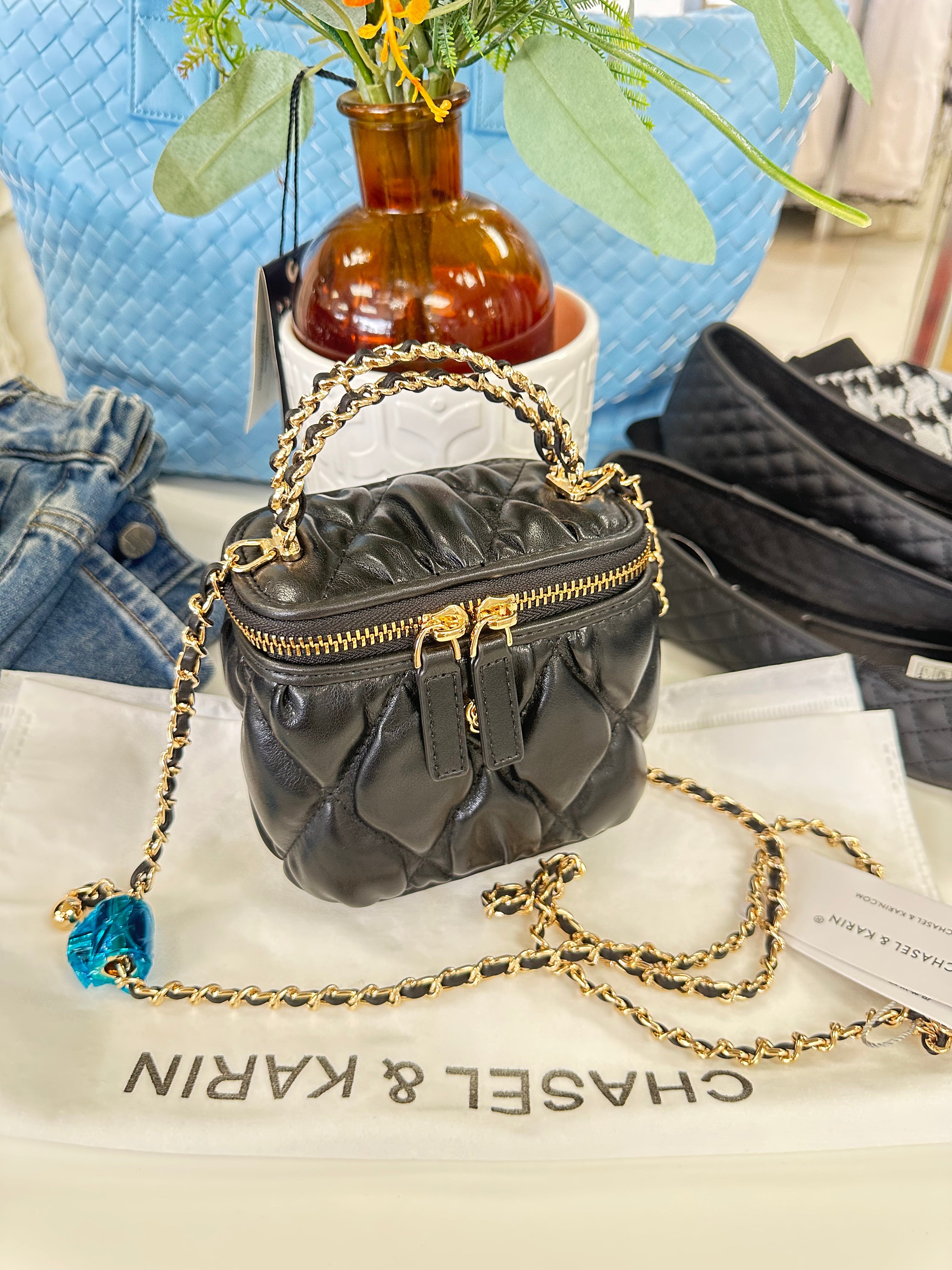 The CHASEL &amp; KARIN Luxe Vanity Mini Bag