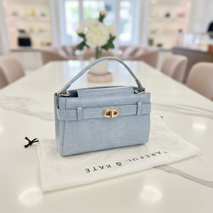 The Careful &amp; Kate Mini Croc Luxe Bag