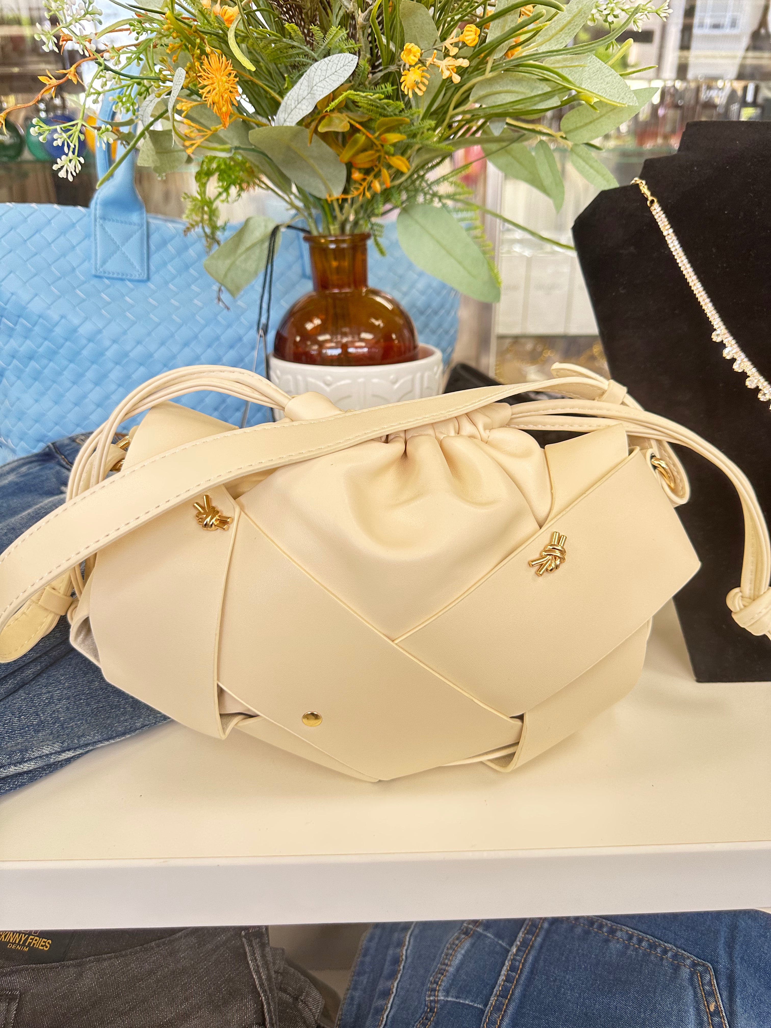 The Luxe Twist Knotted Dumpling Bag - 4 Colors