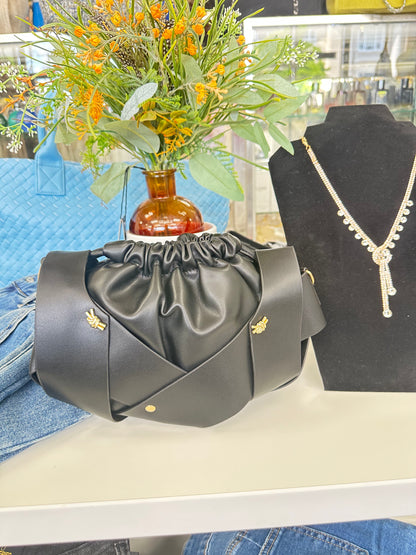 The Luxe Twist Knotted Dumpling Bag - 4 Colors