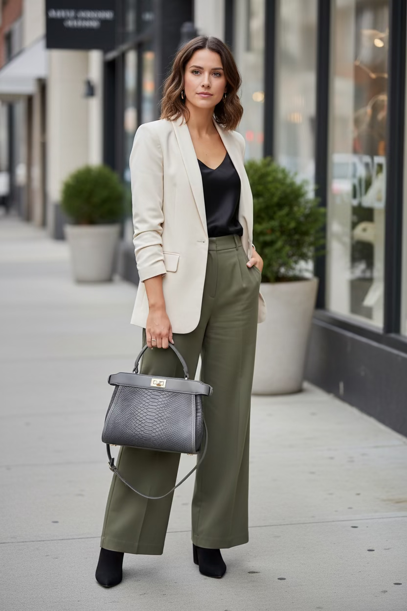 The Peek-A-Boo Luxe Top-Handle Bag