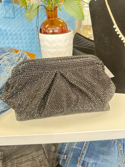 The Disco Luxe Crystal Clutch