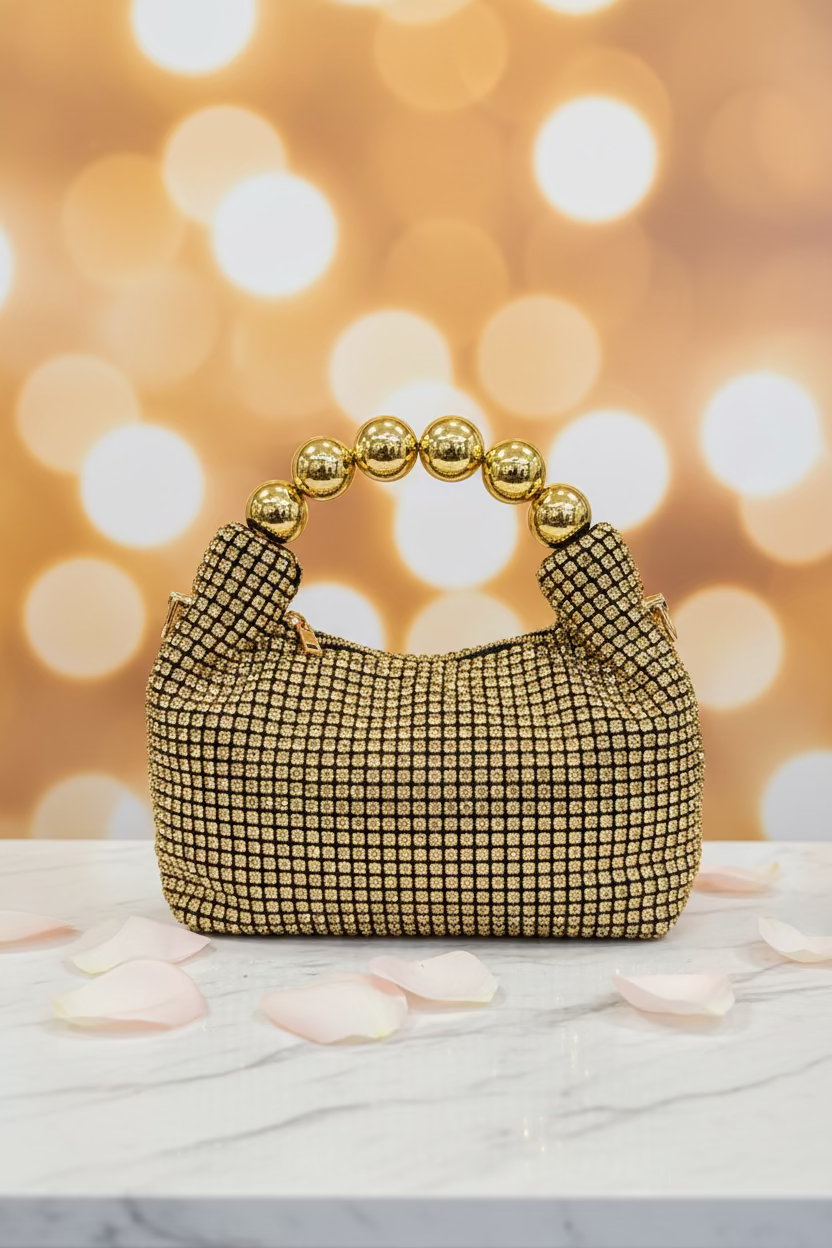 The Disco Ball Bling Mini Hobo - 3 Colors