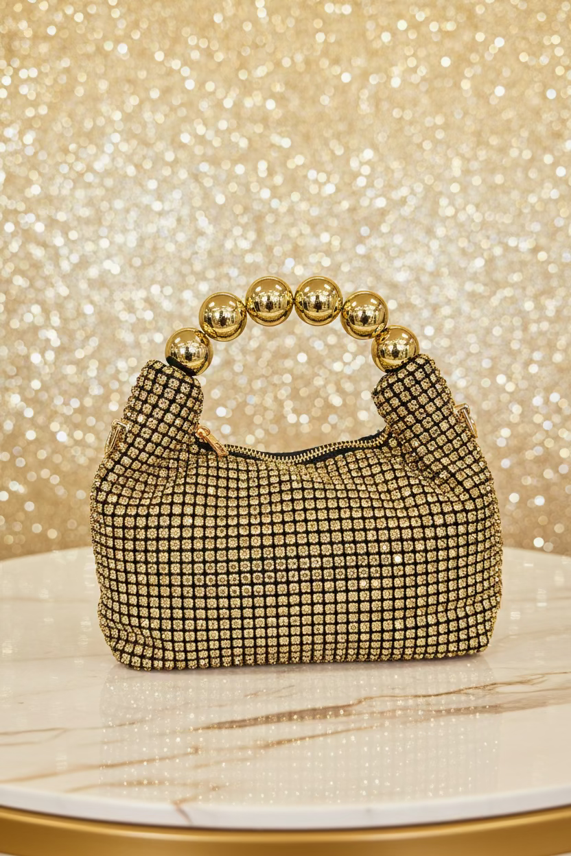The Disco Ball Bling Mini Hobo - 3 Colors